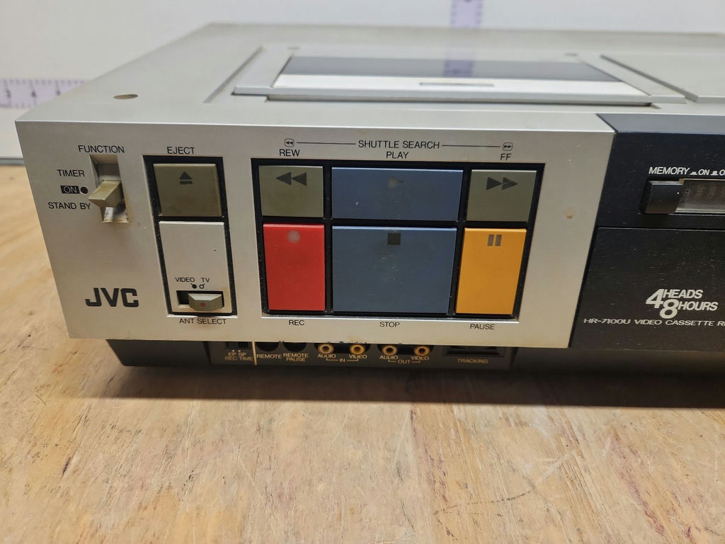 JVC HR-7100U Video Cassette Recorder - image 2 of 13