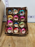 Vintage Polish Glass Christmas Ornaments Lot - thumbnail 2 of 18