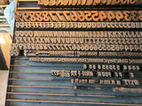 Letterpress Print Blocks & Storage Rack - thumbnail 8 of 15