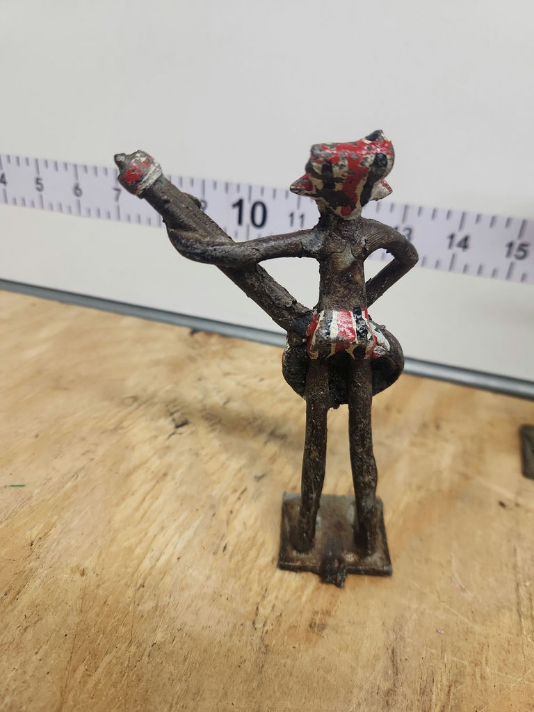 Vintage Ashanti Brass Figurines (set of 6) - image 13 of 13