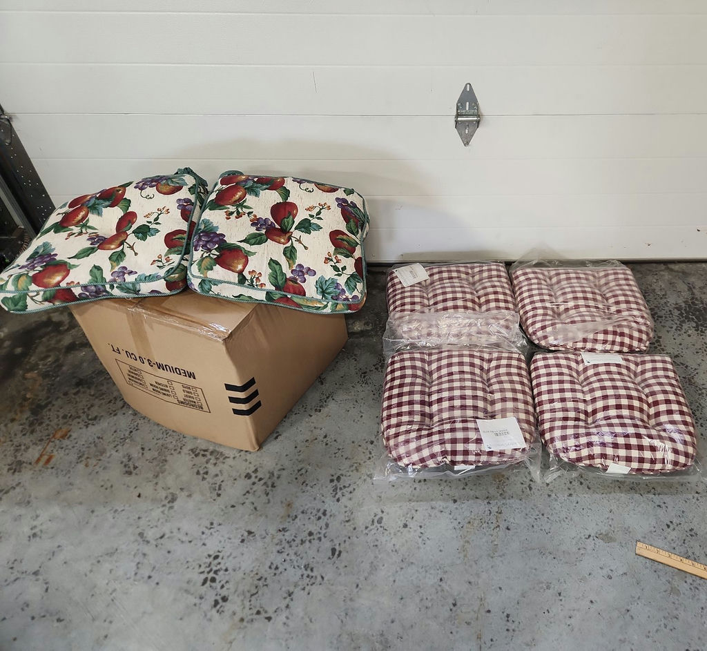 Country Seat Cushion Lot - image 1 of 12