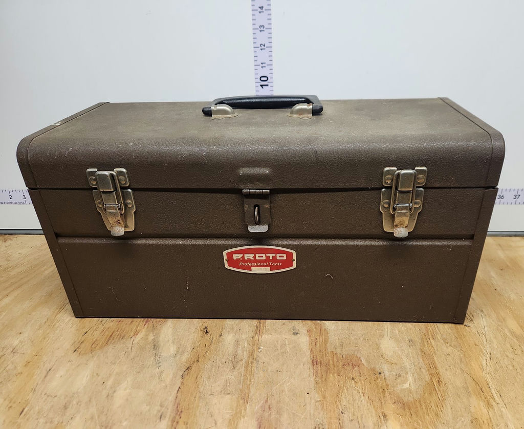 Vintage Proto Professional Toolbox & Contents - image 1 of 16
