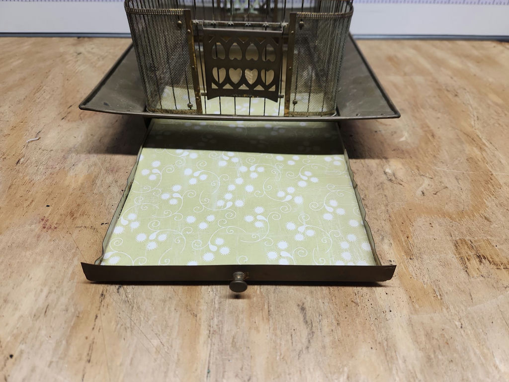Vintage Hendryx Brass Bird Cage - image 13 of 15