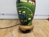 Hand Painted County Scene Lamp - thumbnail 6 of 16