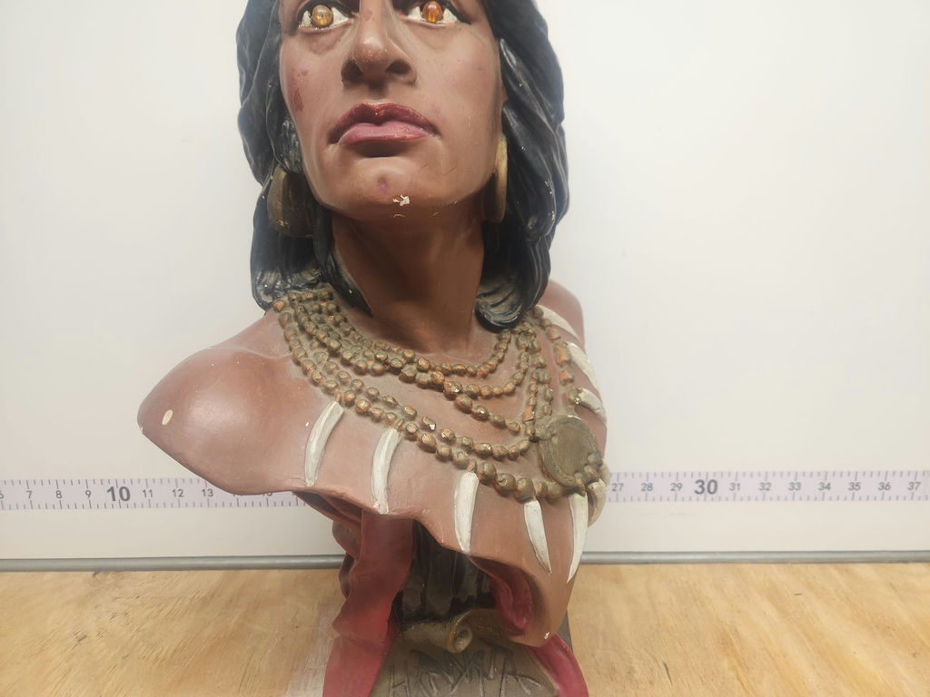 Vintage Hiawatha Bust - image 3 of 10