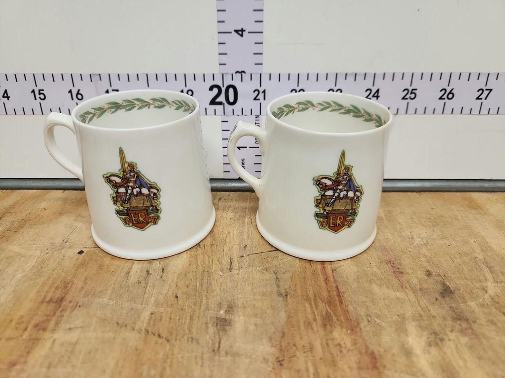Royal Doulton 1937 Coronation Mugs - image 7 of 14