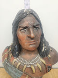 Tobacco Cigar Store Native American Bust - thumbnail 2 of 12