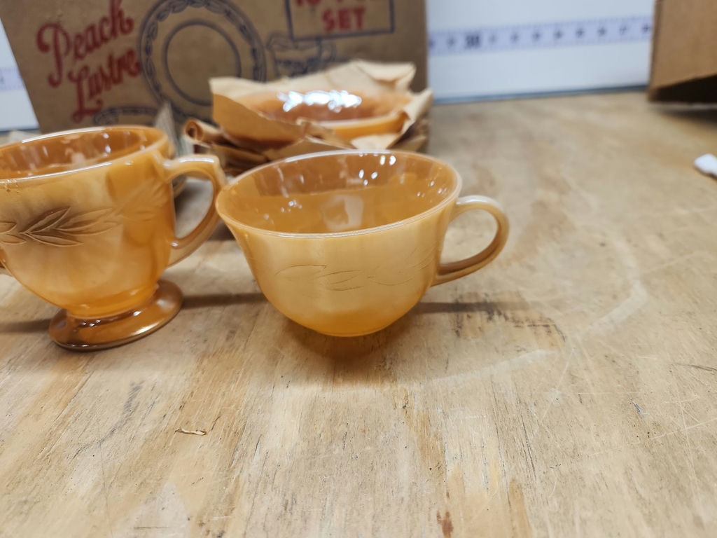 New In Box Anchor Hocking Fire King Peach Lustre - image 8 of 14