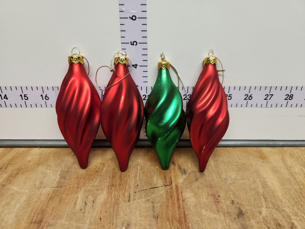 More Vintage Glass Christmas Ornaments - image 14 of 17