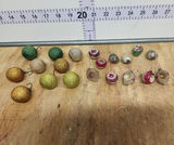 Vintage Japanese Feather Tree Glass Christmas Ornaments - thumbnail 1 of 10