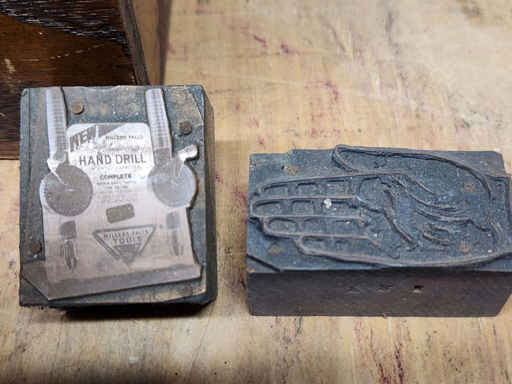 Letterpress Print Block Lot - image 14 of 15