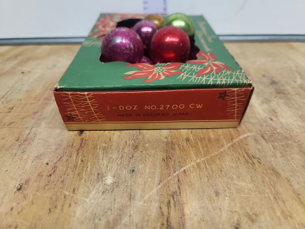 More Vintage Japanese Glass Christmas Ornaments - image 14 of 14