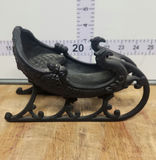 Cast Iron Santa Doorstop/Bank & Cast Iron Sleigh - thumbnail 10 of 14