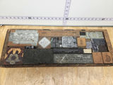 Vintage Letterpress Print Block Lot - thumbnail 2 of 14