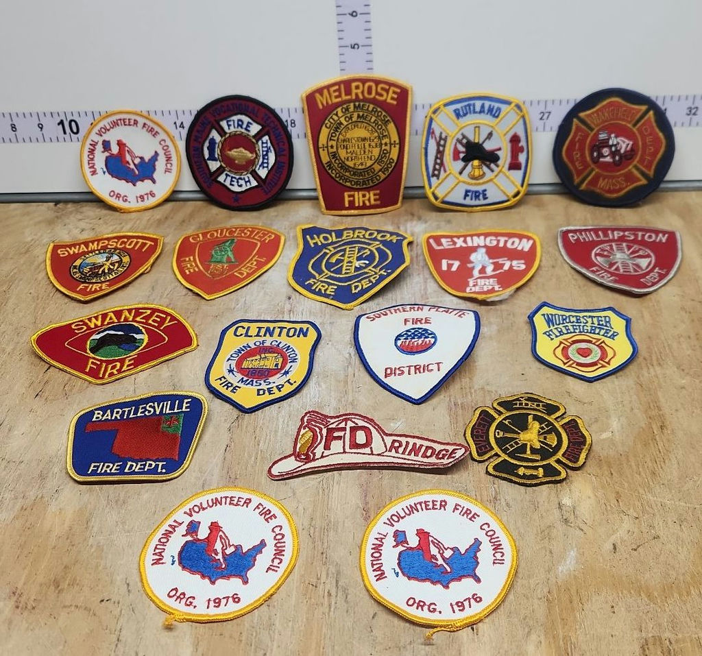 Fire Department Patches - image 1 of 19