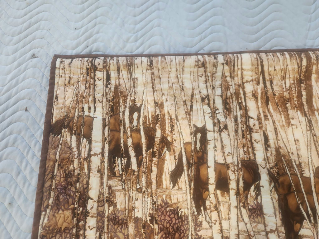 Quilted Wall Tapestry - image 8 of 13