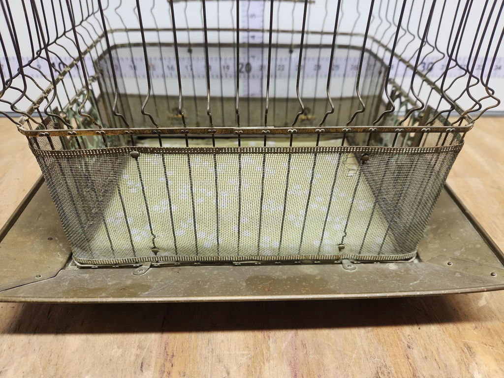 Vintage Hendryx Brass Bird Cage - image 9 of 15