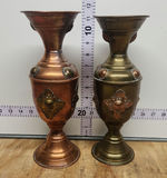 Vintage Copper & Brass Vases - thumbnail 1 of 16