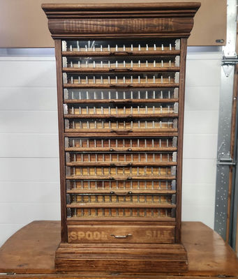 Corticelli 13 Drawer Spool Cabinet - Image 1 of 16