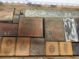 Vintage Letterpress Print Block Lot - thumbnail 8 of 14