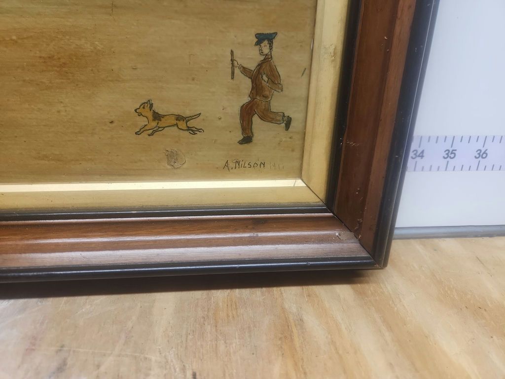 A. Nilson Original Painting - image 3 of 12