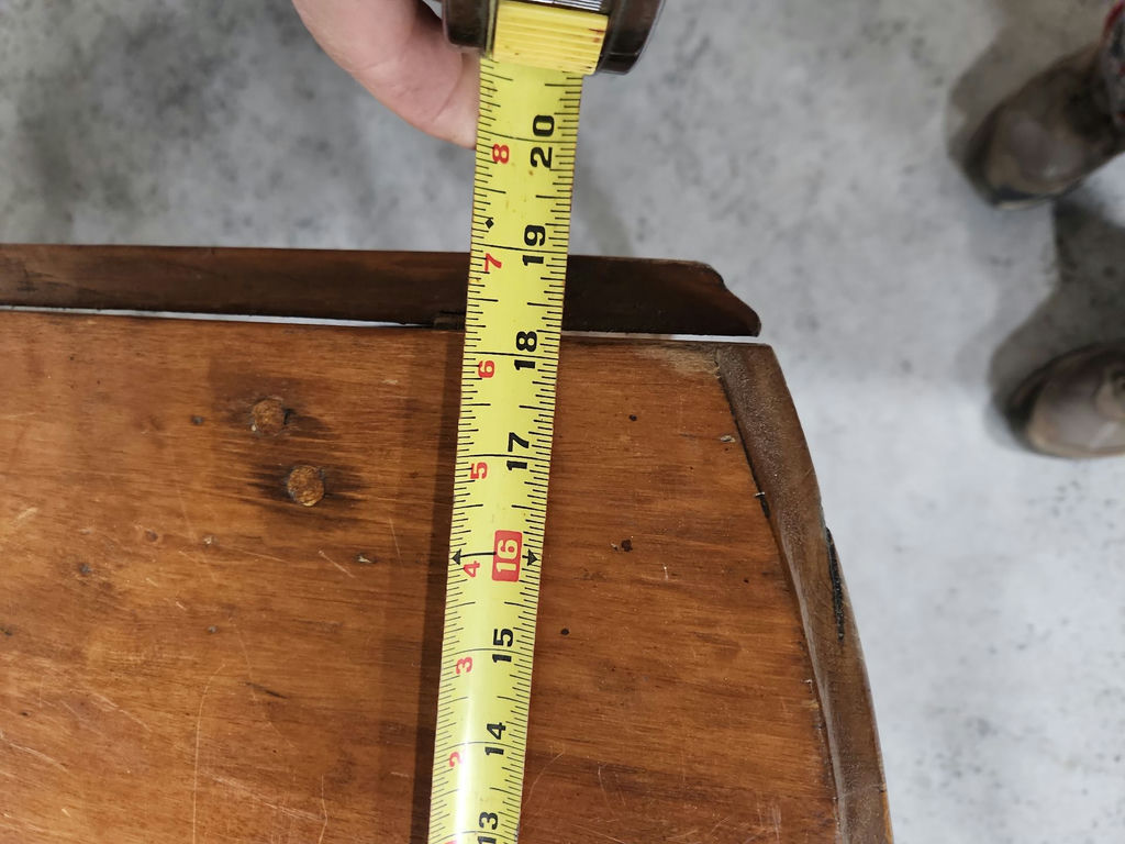 Early Pine Drop Leaf Table - image 23 of 23