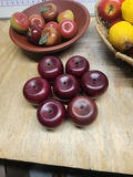 Faux Fruit Lot With Simon Pearce Bowl - thumbnail 3 of 11