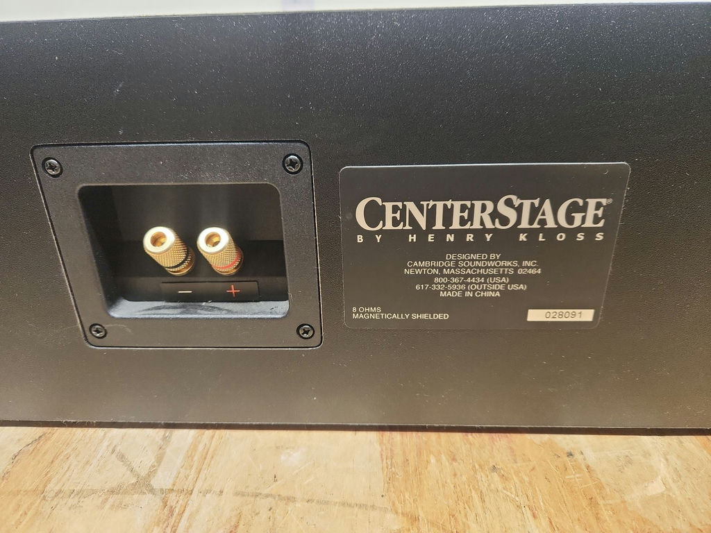 Cambridge Soundworks CenterStage By Henry Kloss - image 8 of 8