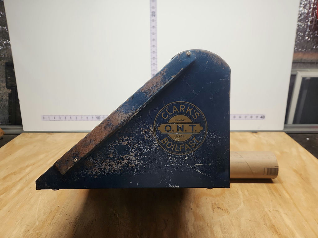 Vintage Clark's Boilfast Spool Cabinet - image 9 of 14
