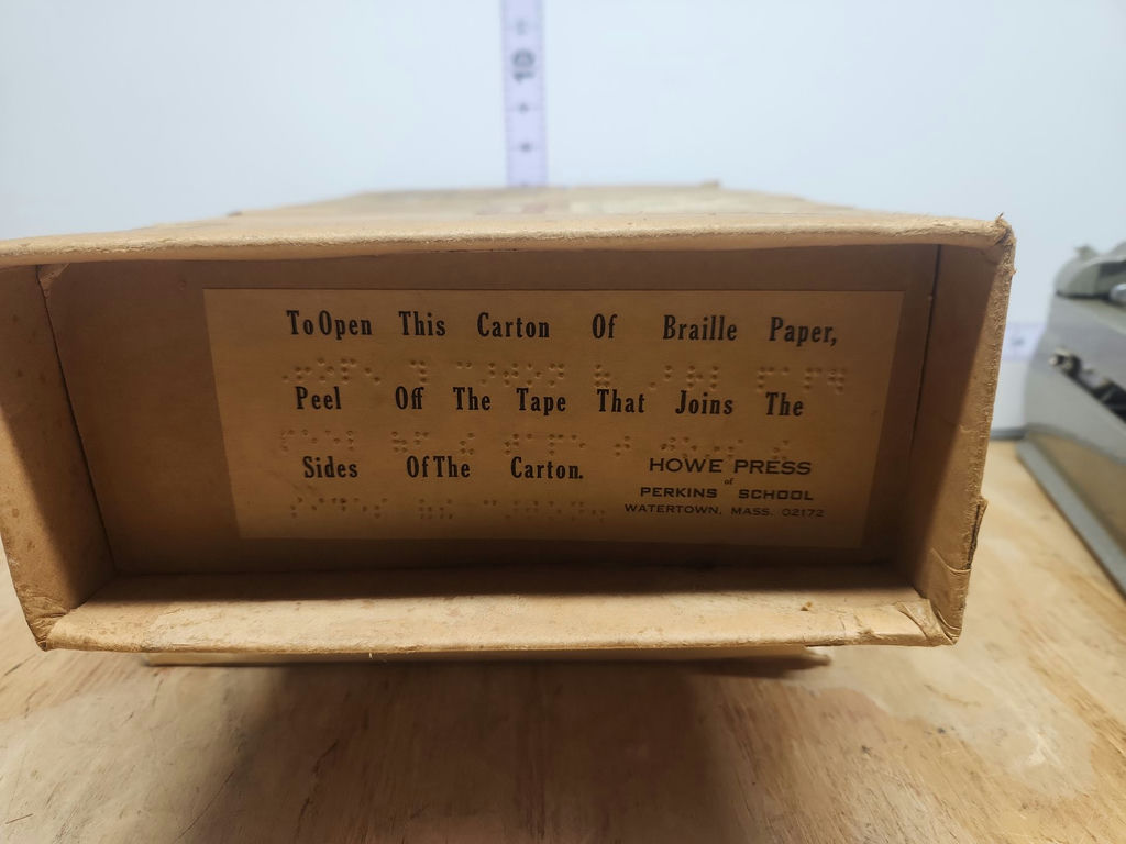 Perkins Brailler & Paper - image 10 of 12