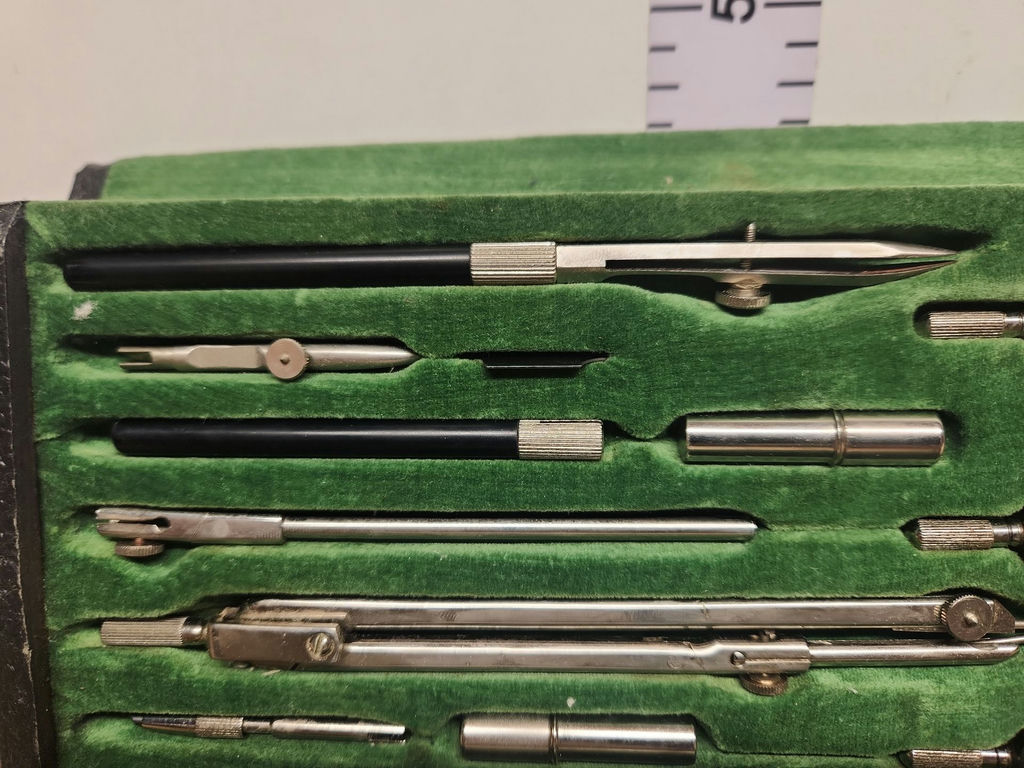 K & E Neptune Drawing Instrument Set - image 6 of 10