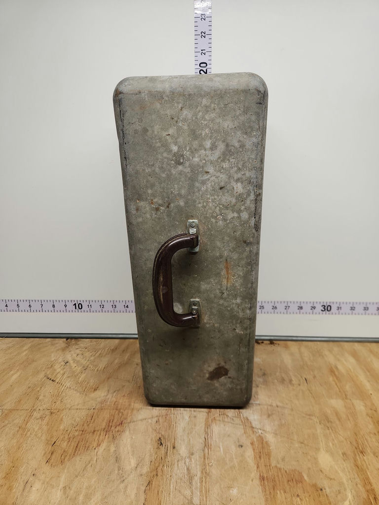 Vintage Galvanized Tackle Box - image 15 of 16