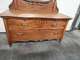 Vintage Oak Vanity - thumbnail 4 of 20