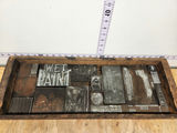 Vintage Letterpress Print Block Lot - thumbnail 11 of 14
