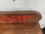 Carved Wood Ratt Sign (80's Rock Band) - thumbnail 3 of 9