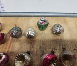 Vintage Japanese Feather Tree Glass Christmas Ornaments - thumbnail 8 of 10