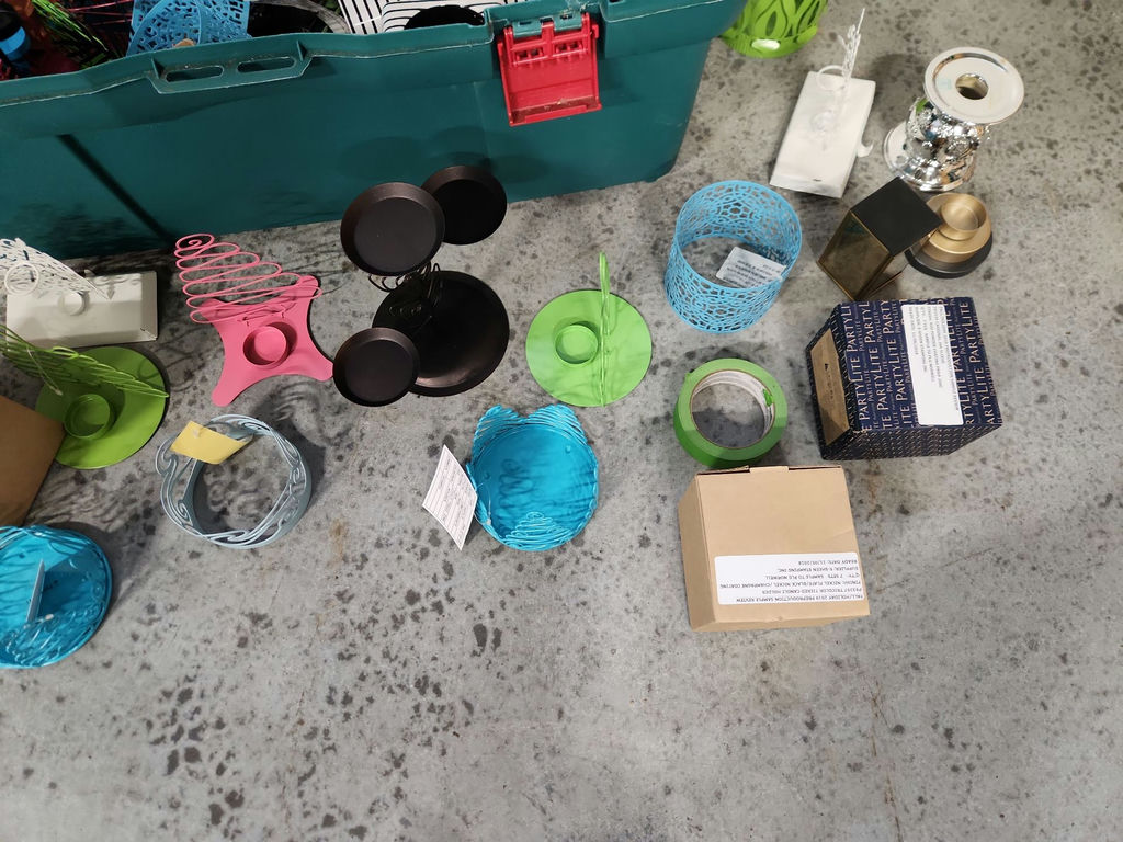 Huge Partylite Candle Holders Lot - image 3 of 9