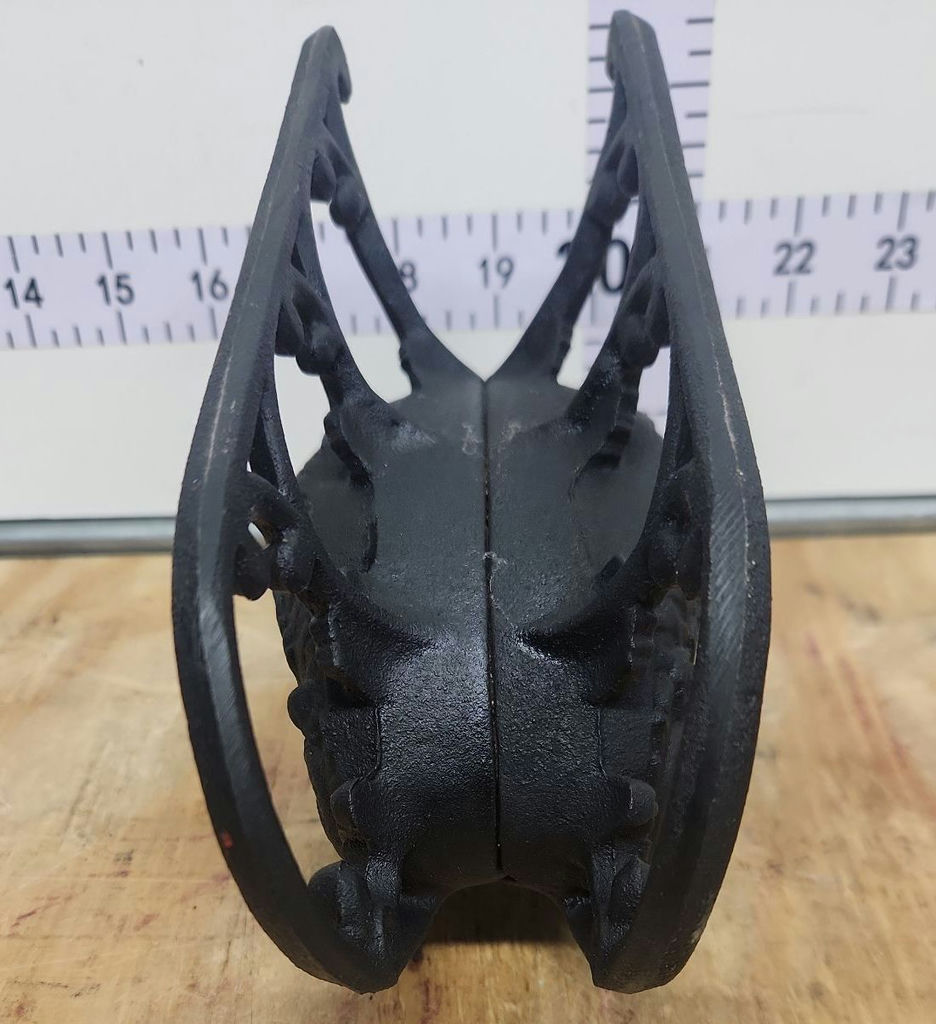 Cast Iron Santa Doorstop/Bank & Cast Iron Sleigh - image 13 of 14