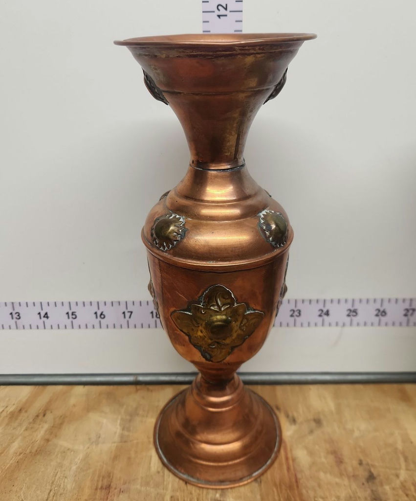 Vintage Copper & Brass Vases - image 2 of 16