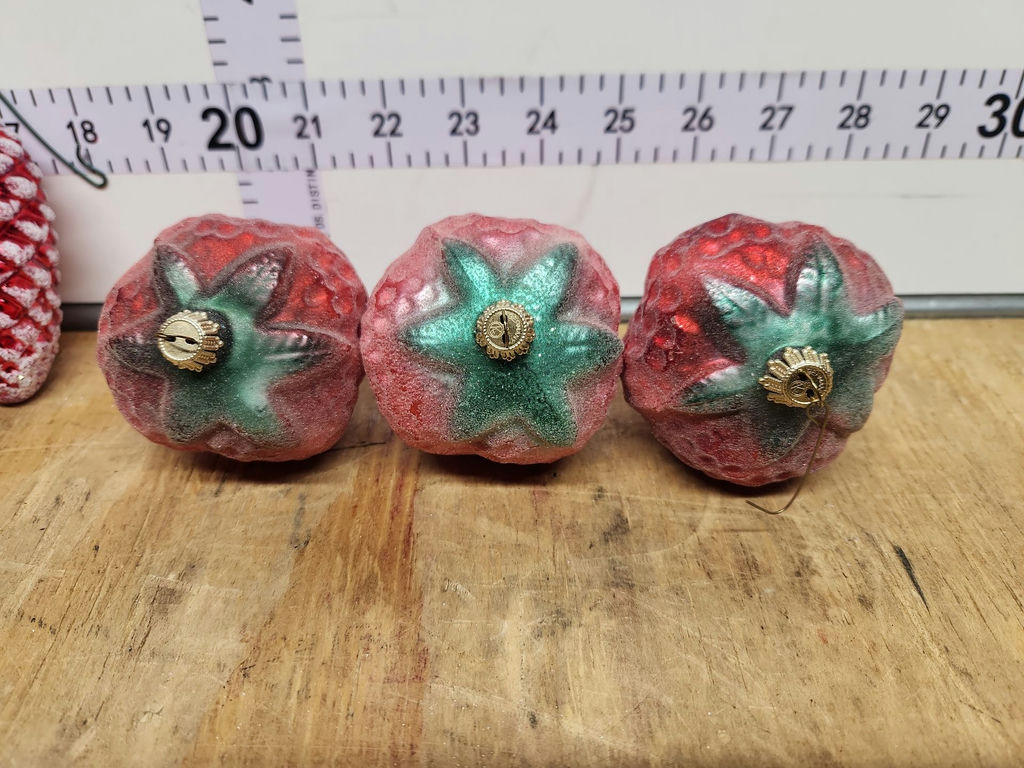 More Vintage Glass Christmas Ornaments - image 6 of 17