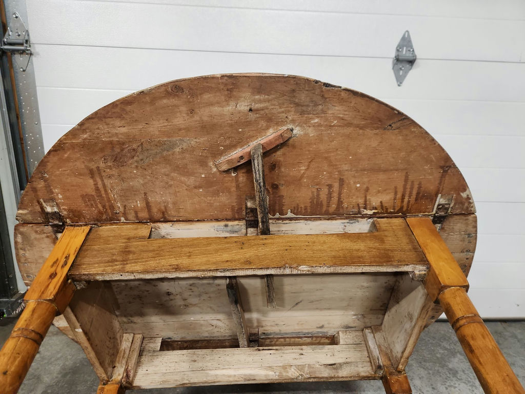 Early Pine Drop Leaf Table - image 12 of 23