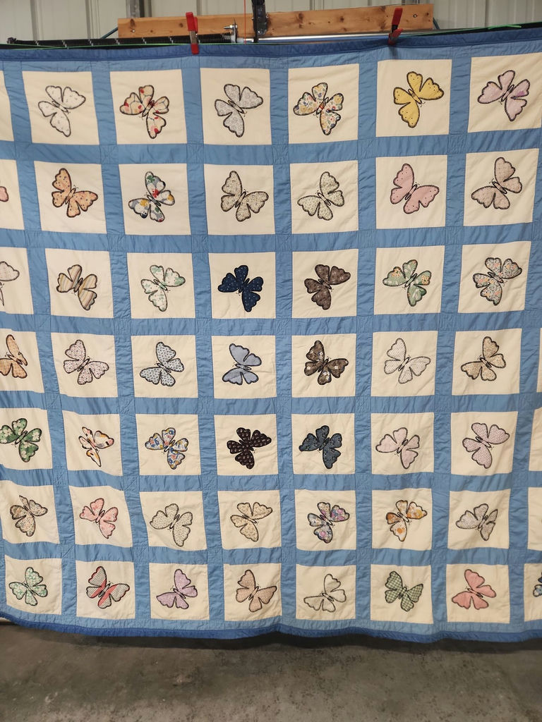 Patchwork Butterfly Quilt - image 3 of 16