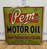 Pem Motor Oil Paper On Masonite - thumbnail 1 of 4