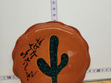 Sonja Templeton Hand Painted Redware Platter - thumbnail 6 of 9