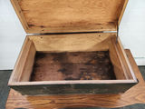 Vintage Dovetailed Wooden Military Footlocker - thumbnail 6 of 10