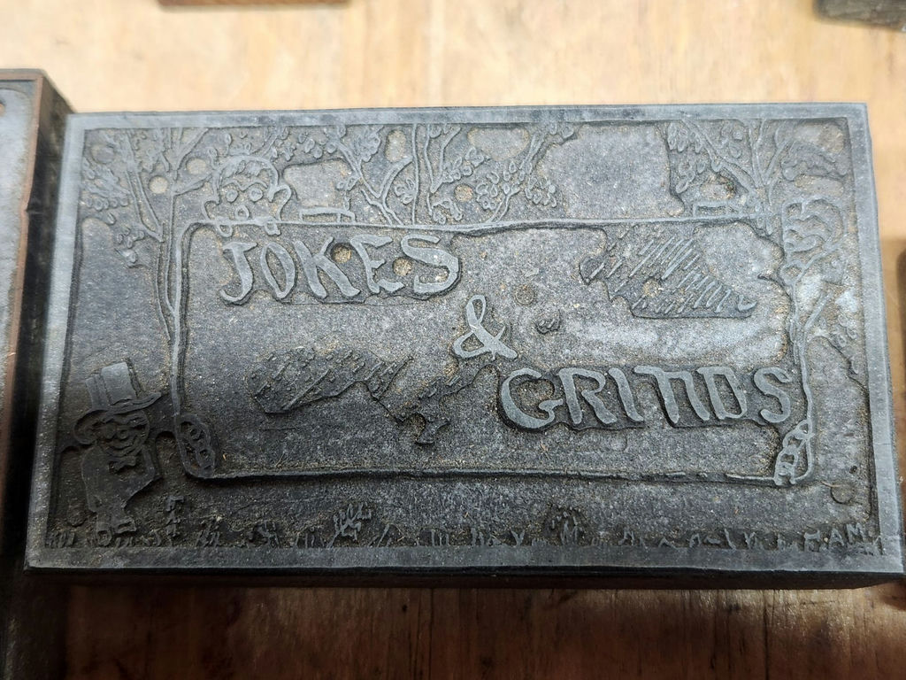 Letterpress Print Block Lot - image 9 of 15