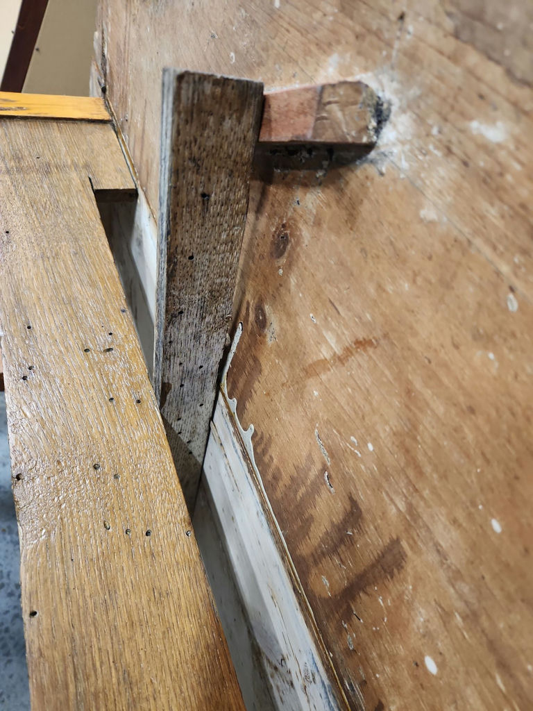 Early Pine Drop Leaf Table - image 19 of 23