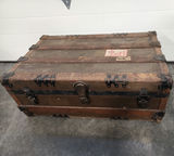 Vintage Barnard Brothers Steamer Trunk - thumbnail 1 of 14