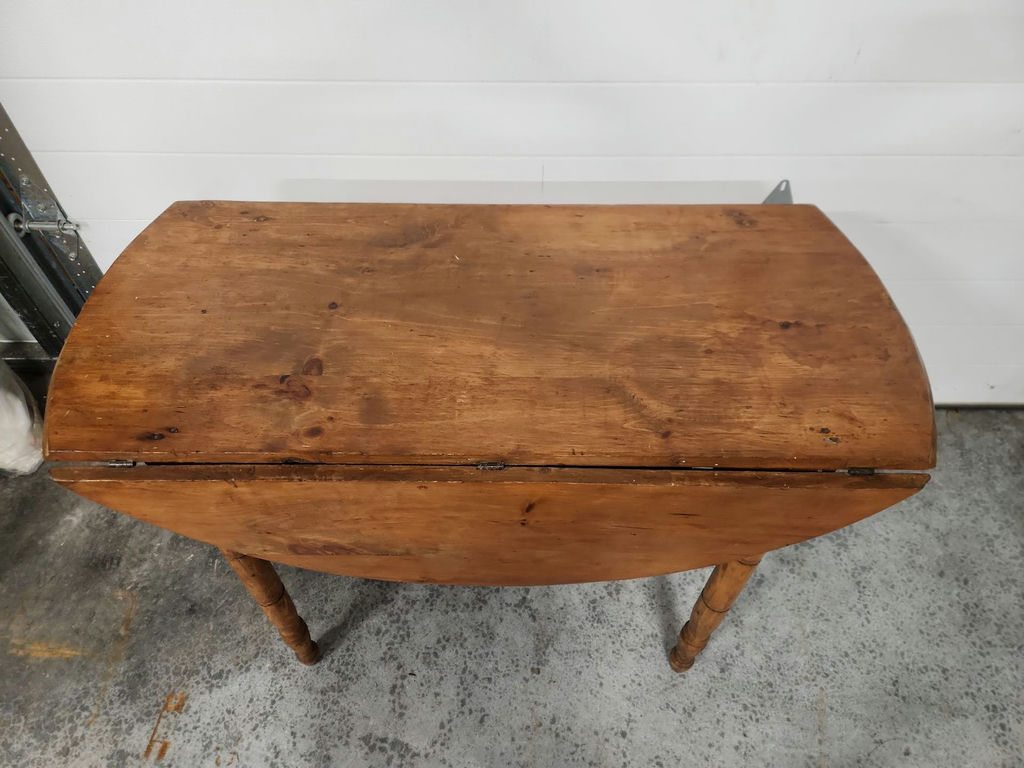 Early Pine Drop Leaf Table - image 2 of 23