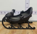Cast Iron Santa Doorstop/Bank & Cast Iron Sleigh - thumbnail 8 of 14